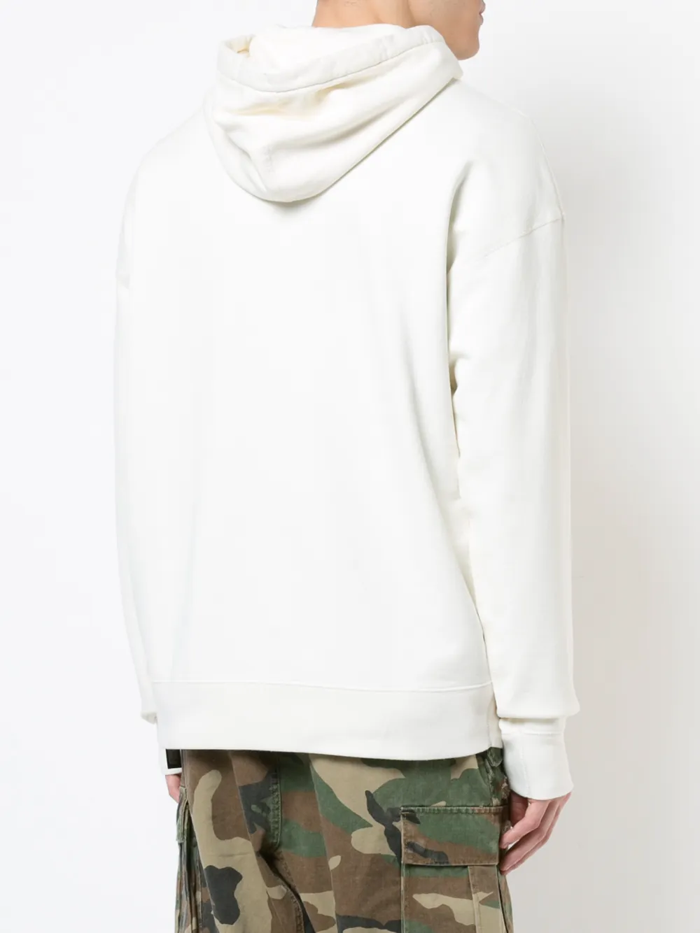 Converse printed hoodie Wit