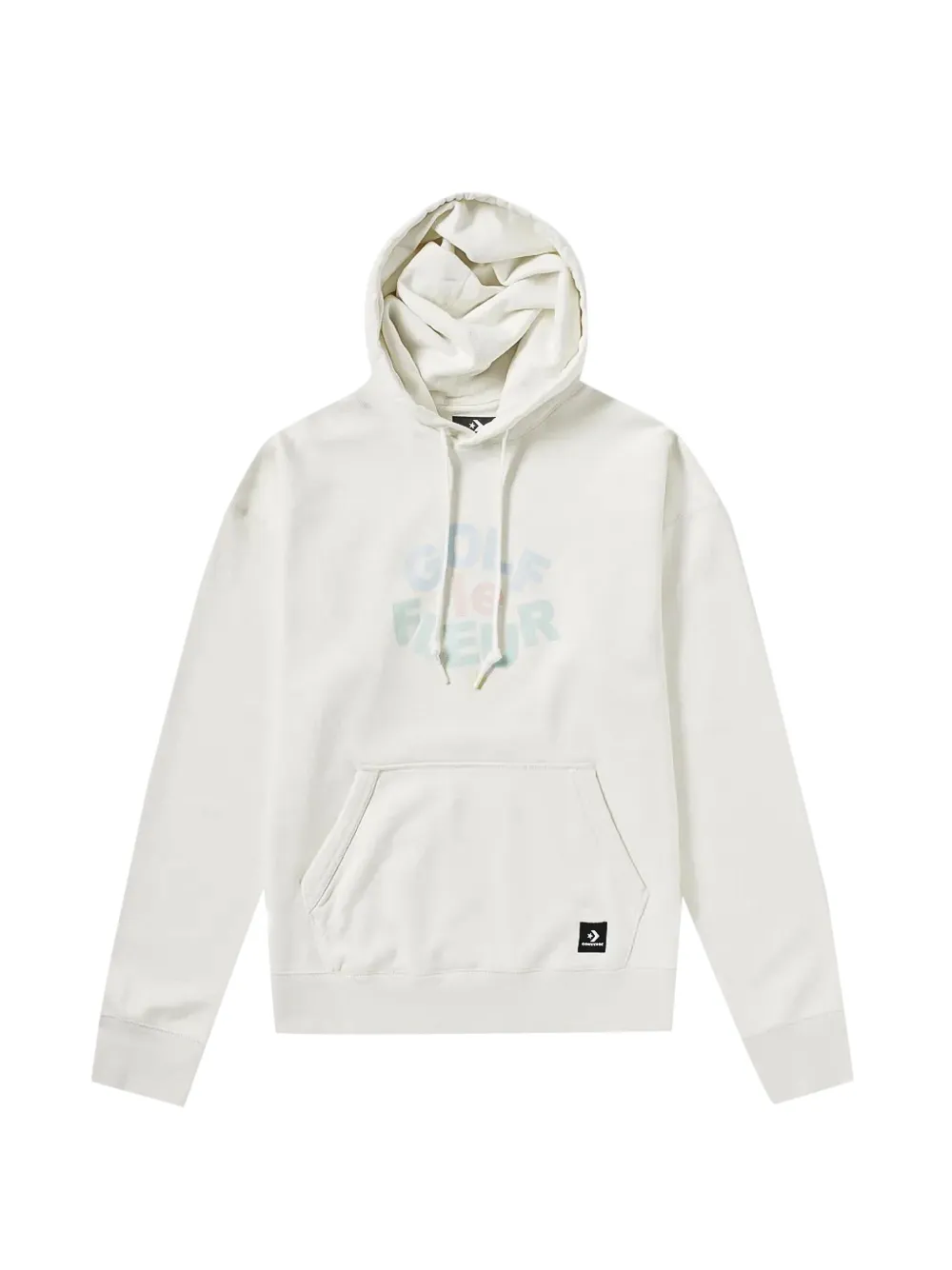 Converse printed hoodie Wit