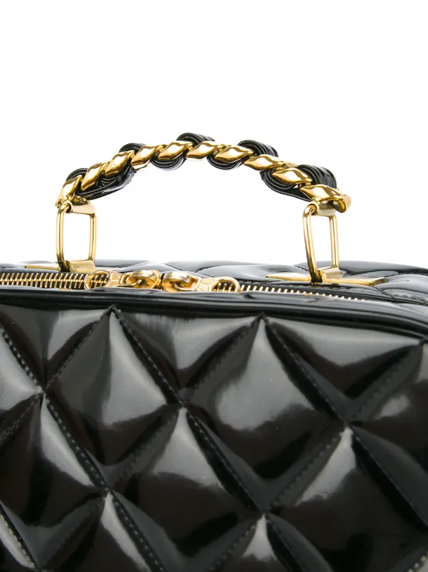 CHANEL Pre-Owned キルティング ハンドバッグ | ブラック | FARFETCH JP