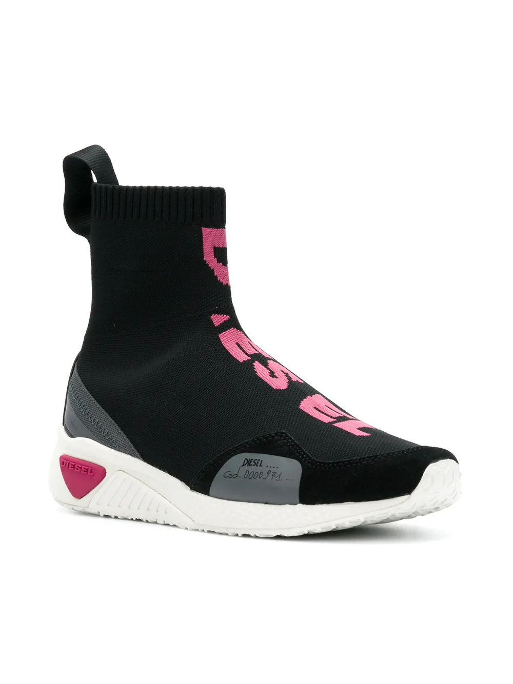 Diesel zapatillas estilo bota - Negro - Diesel | Mystilo
