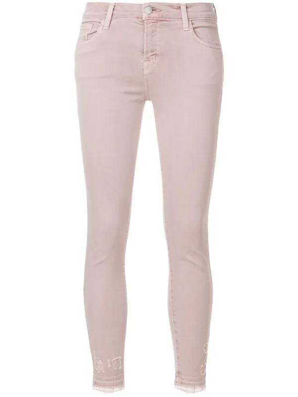j brand distressed skinny jeans