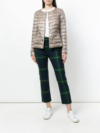 cropped padded jacket展示图