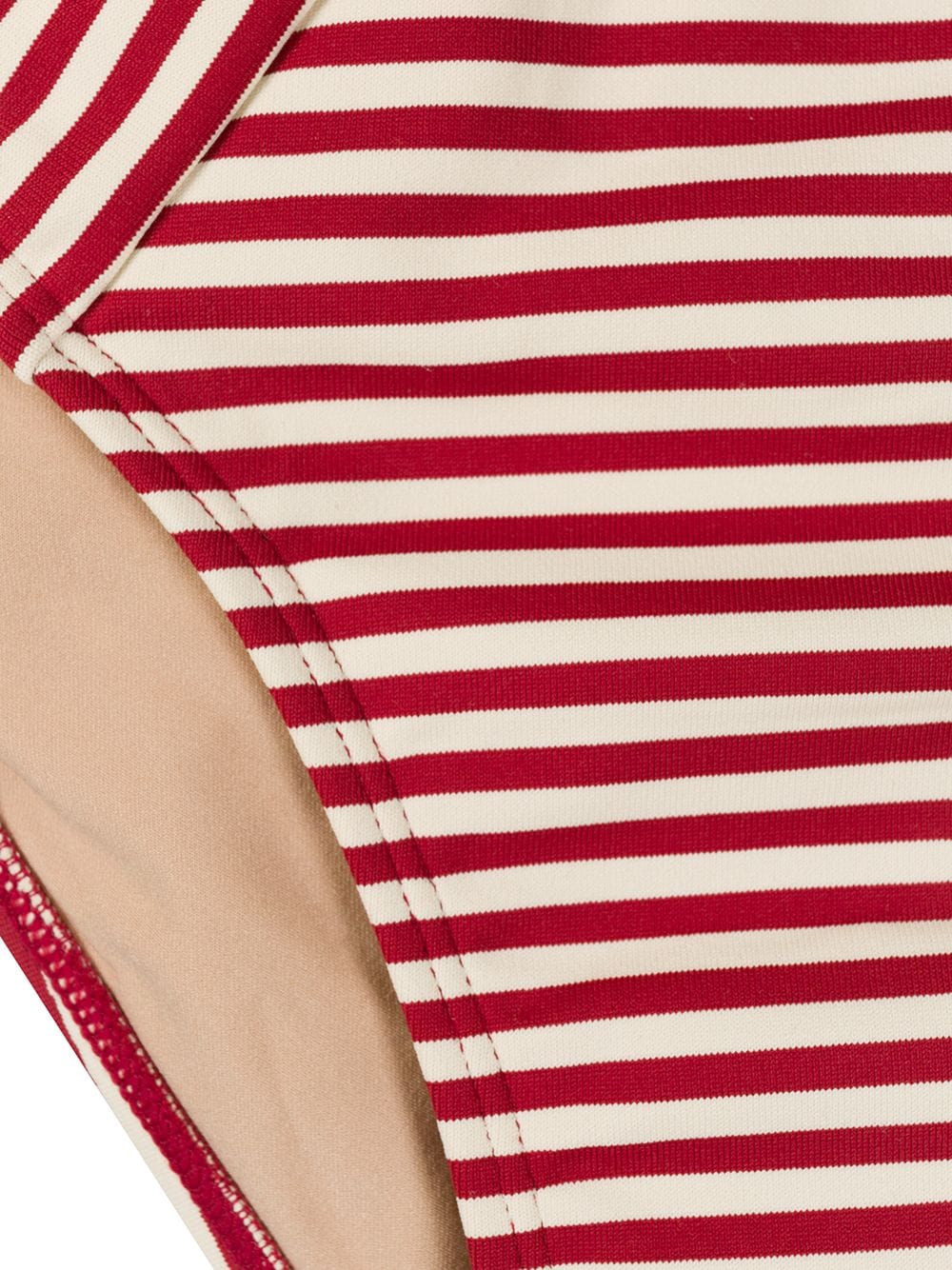 marlies dekkers striped tie-fastening briefs - red