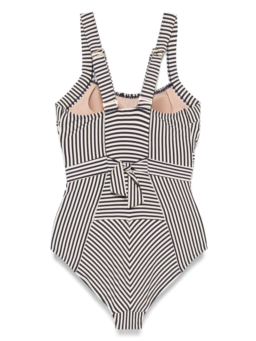  Marlies Dekkers Gestreifter Badeanzug   Blue Ecru 