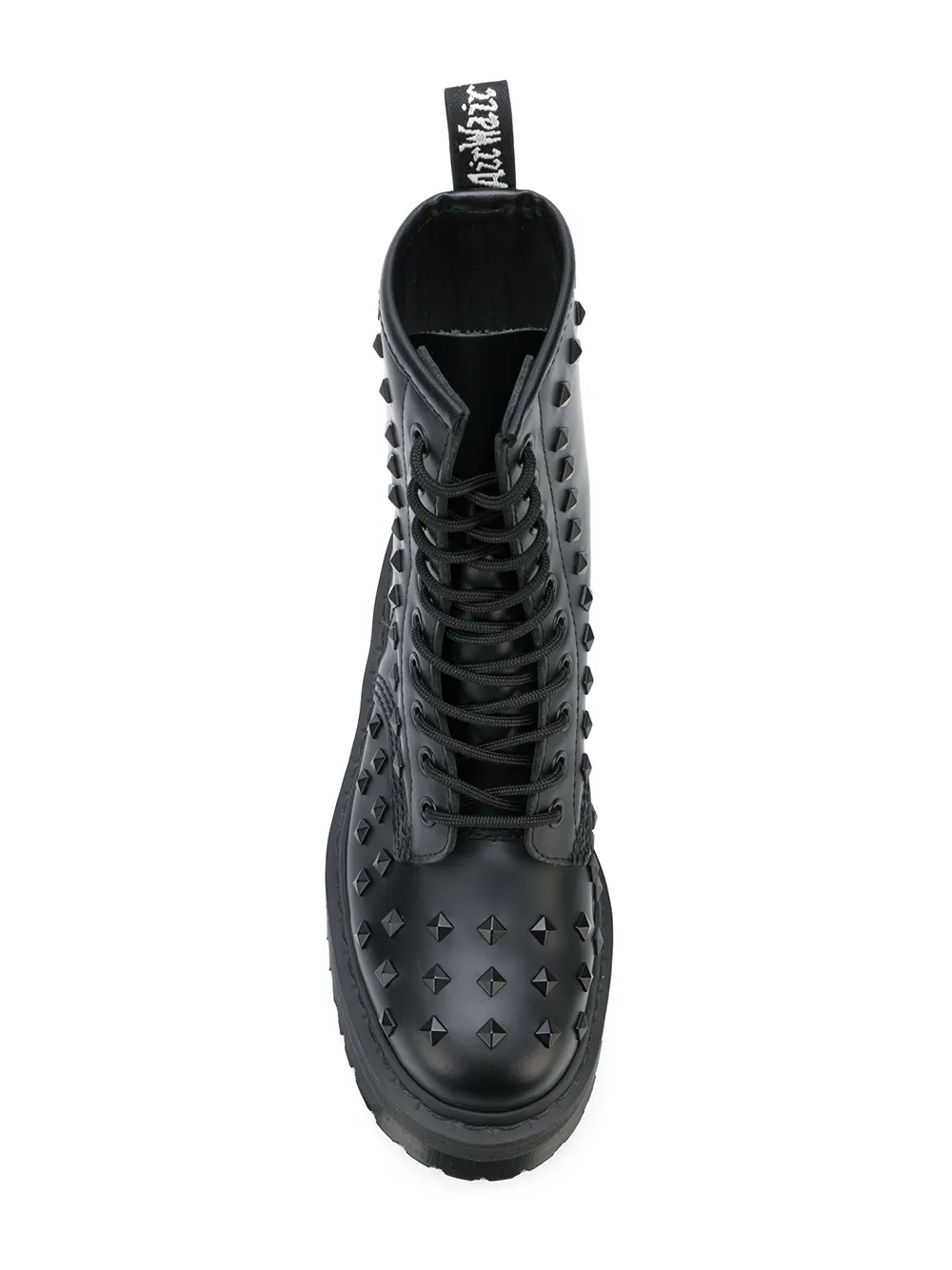 Dr. Martens botas con tachuelas y cordones - Negro - Dr. Martens | Mystilo