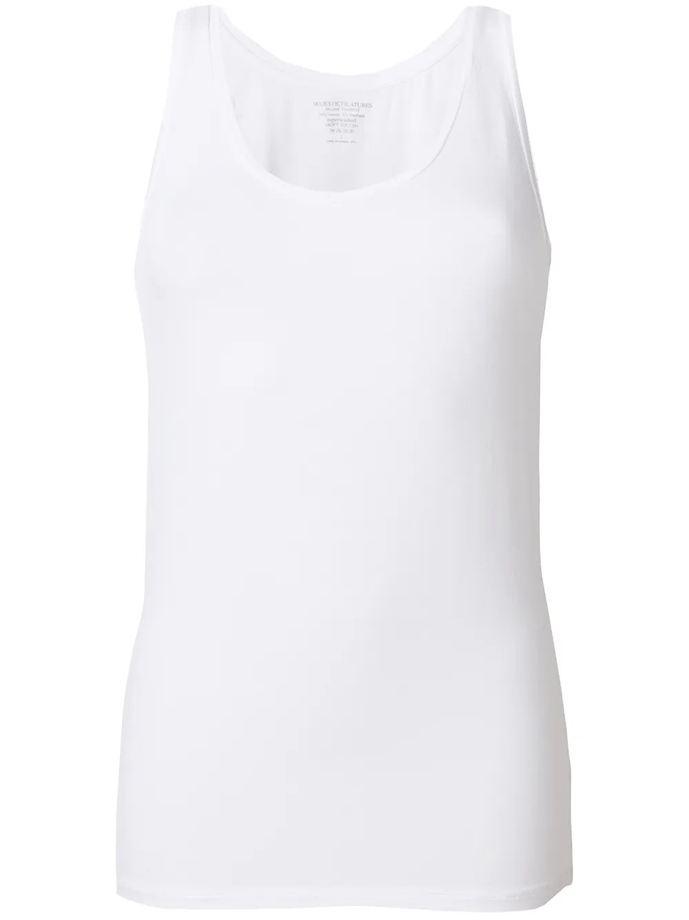 00 Round Neck Vest Port Majestic Filatures White£75 UMzqSVpG