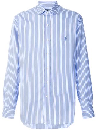 polo ralph lauren slim fit striped shirt