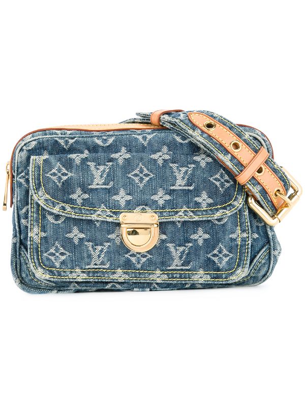 louis vuitton denim bum bag