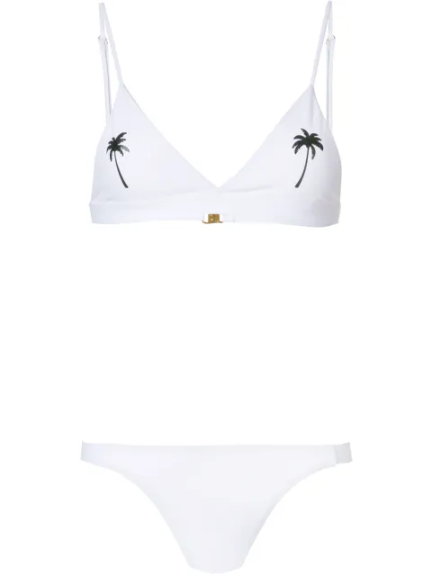 Chiara Ferragni palm tree two-piece bikini