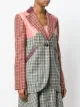 Nina Ricci checked blazer