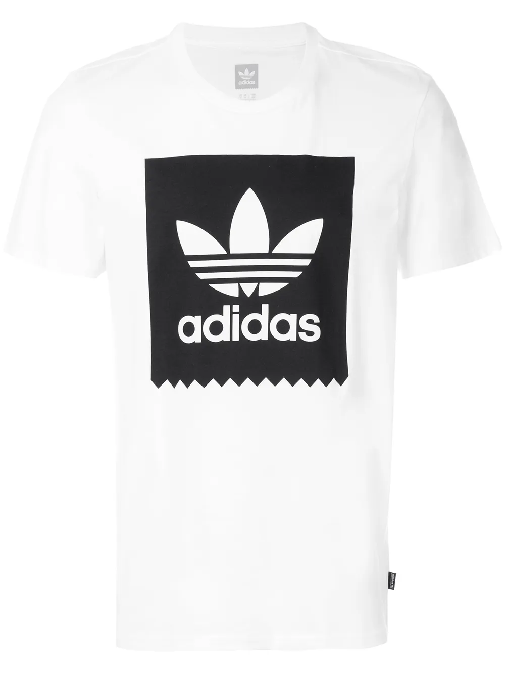 adidas Adidas Originals logo print T-shirt - Bianco