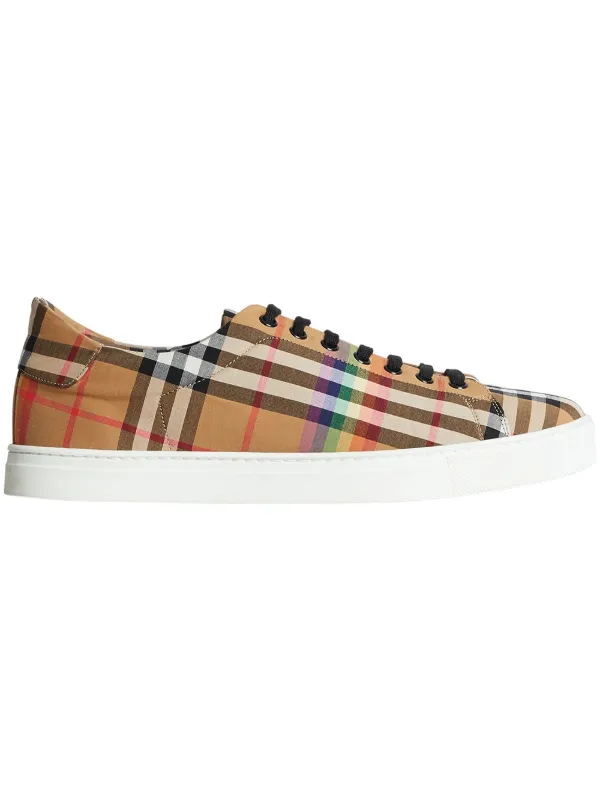 burberry rainbow check