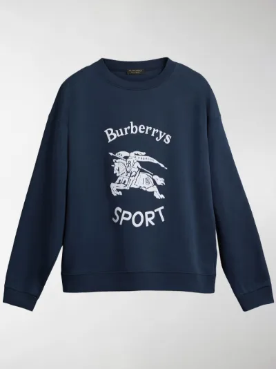 Burberry reissued jersey sweatshirt clearance