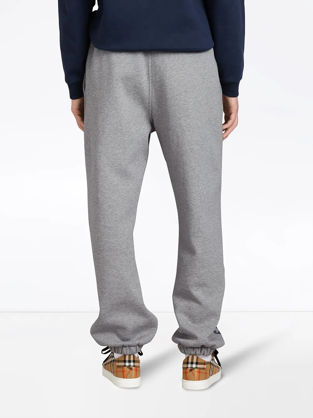 Burberry logo detail tracksuit bottoms Grijs