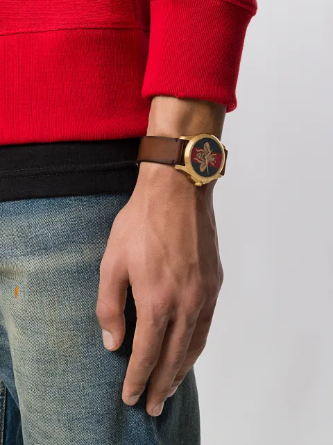 นาฬิกา GUCCI Le Marché Des Merveilles watch แต่งตัววินเทจ street fashion