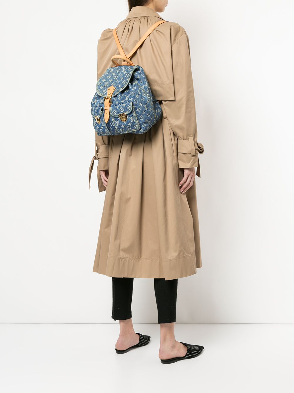 Louis Vuitton Denim Monogram Backpack - Farfetch