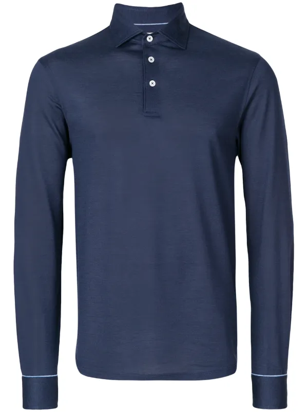 hackett polo long sleeve