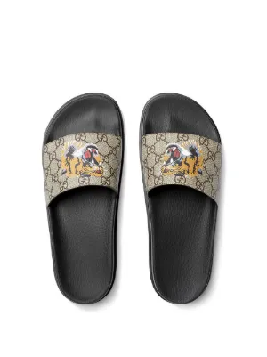 gucci tiger flip flops