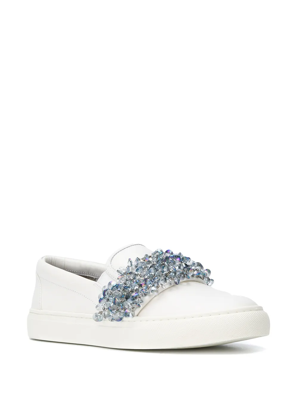 logan slip on flat tory burch