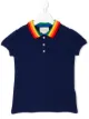 الصورة 1 من Gucci Kids قميص مطرز بولو فراشة