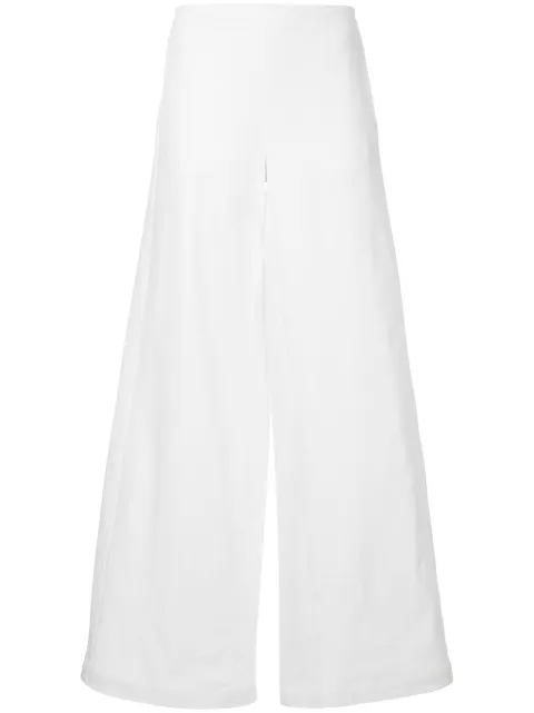 Oyuna high-waist flared trousers