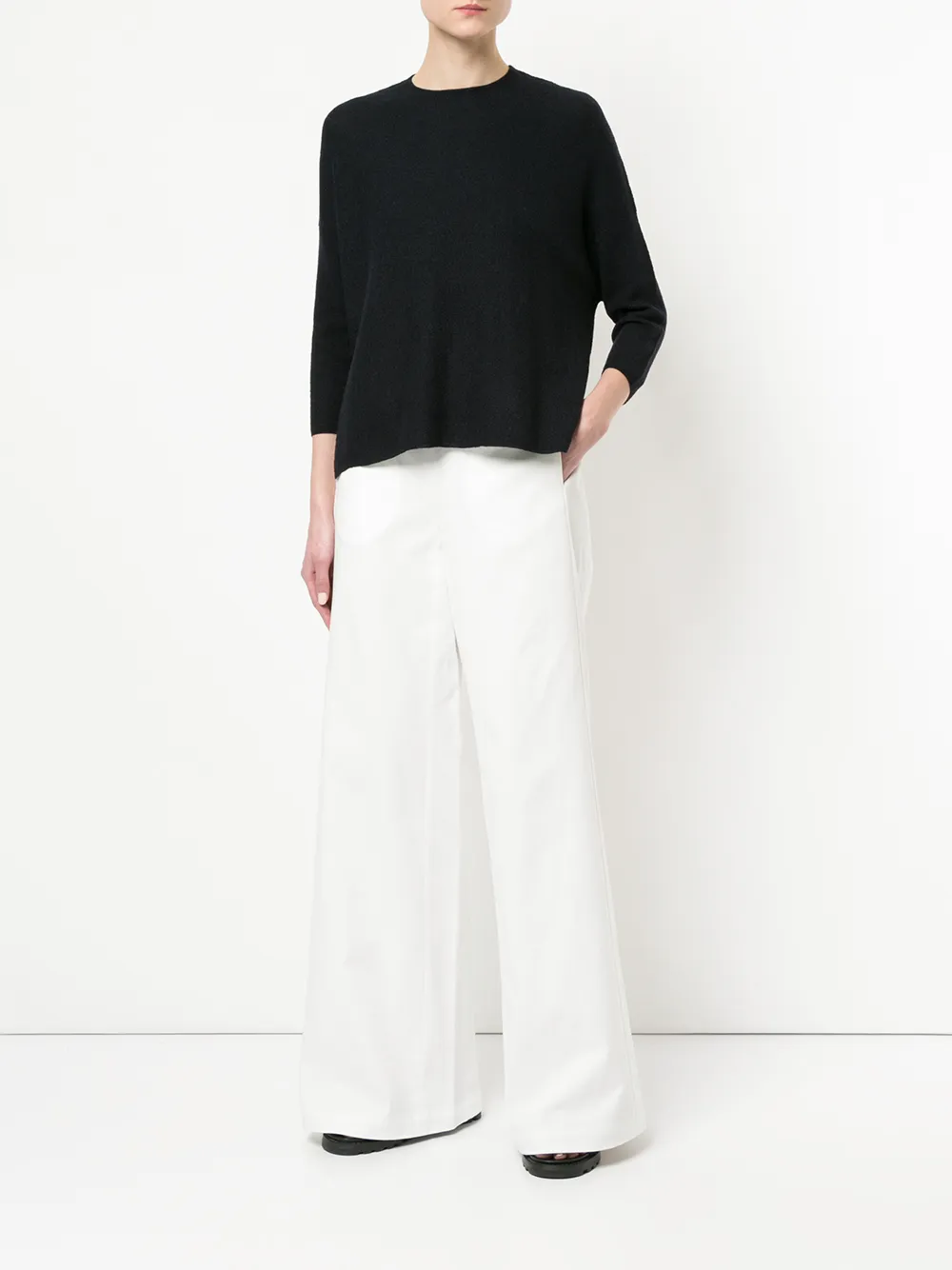 Oyuna high-waist flared trousers | Pantalones acampanados | Image 2