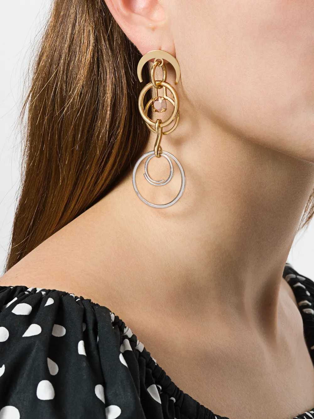Wouters & Hendrix Technofossils mismatched earrings | Image 2