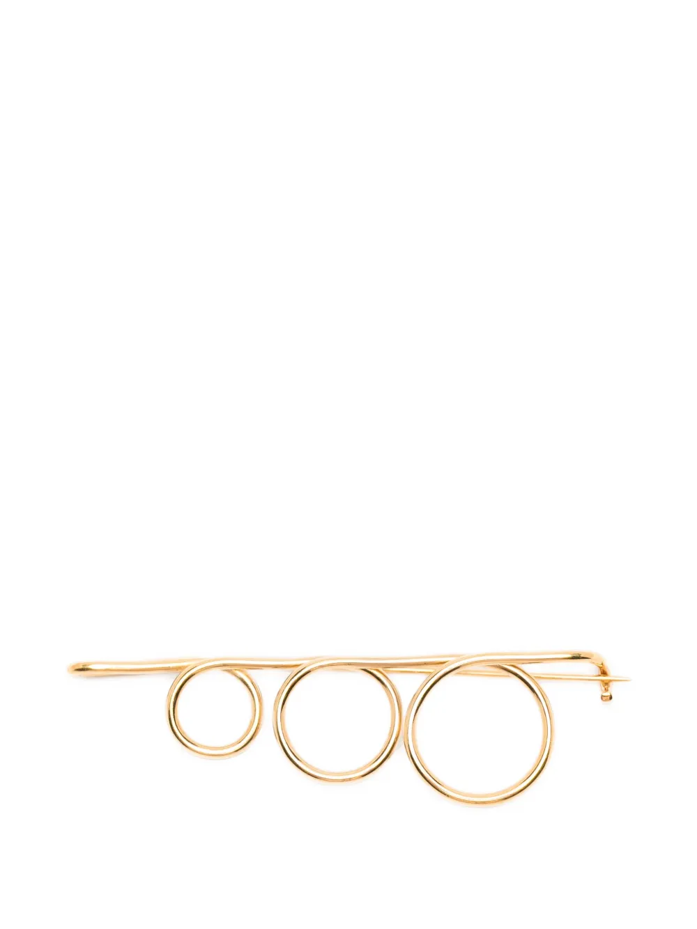 Wouters & Hendrix Technofossils brooch - Gold