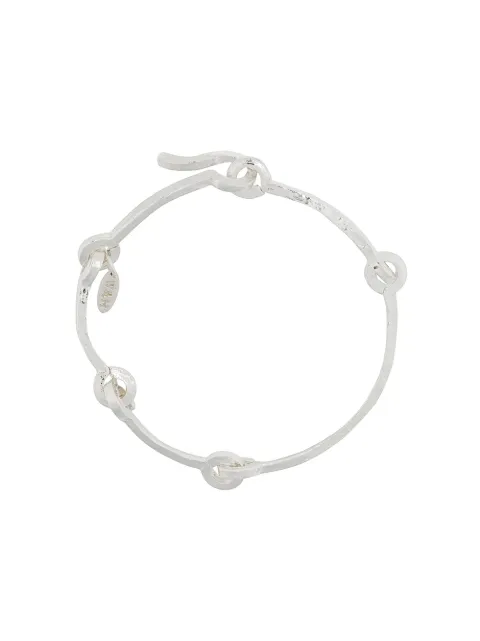 Wouters & Hendrix Technofossils hammered Link bracelet