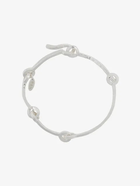 Wouters & Hendrix Technofossils hammered Link bracelet