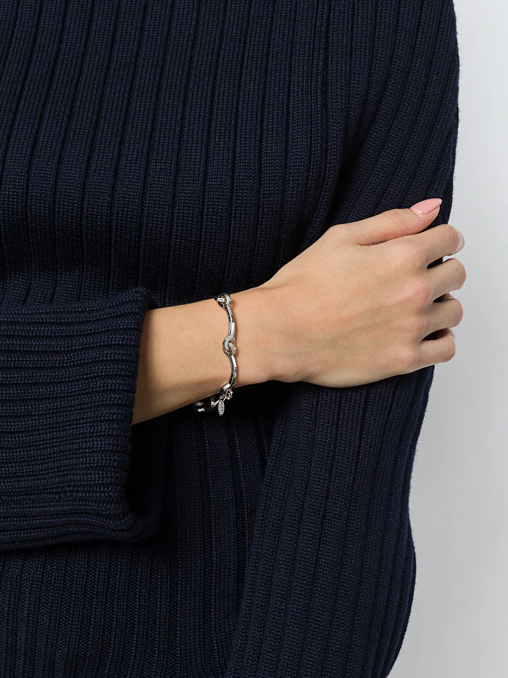 Wouters & Hendrix Technofossils hammered Link bracelet | Image 2