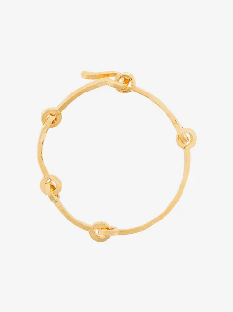 Wouters & Hendrix Technofossils hammered Link bracelet