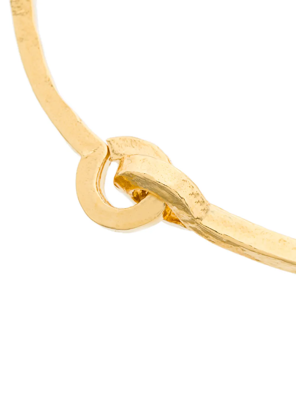  Wouters & Hendrix Technofossils Hammered Link Bracelet - Metallic 