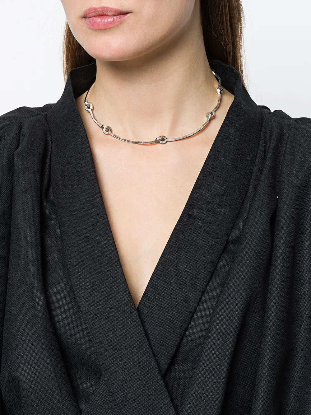 Wouters & Hendrix Technofossils hammered necklace | Image 2