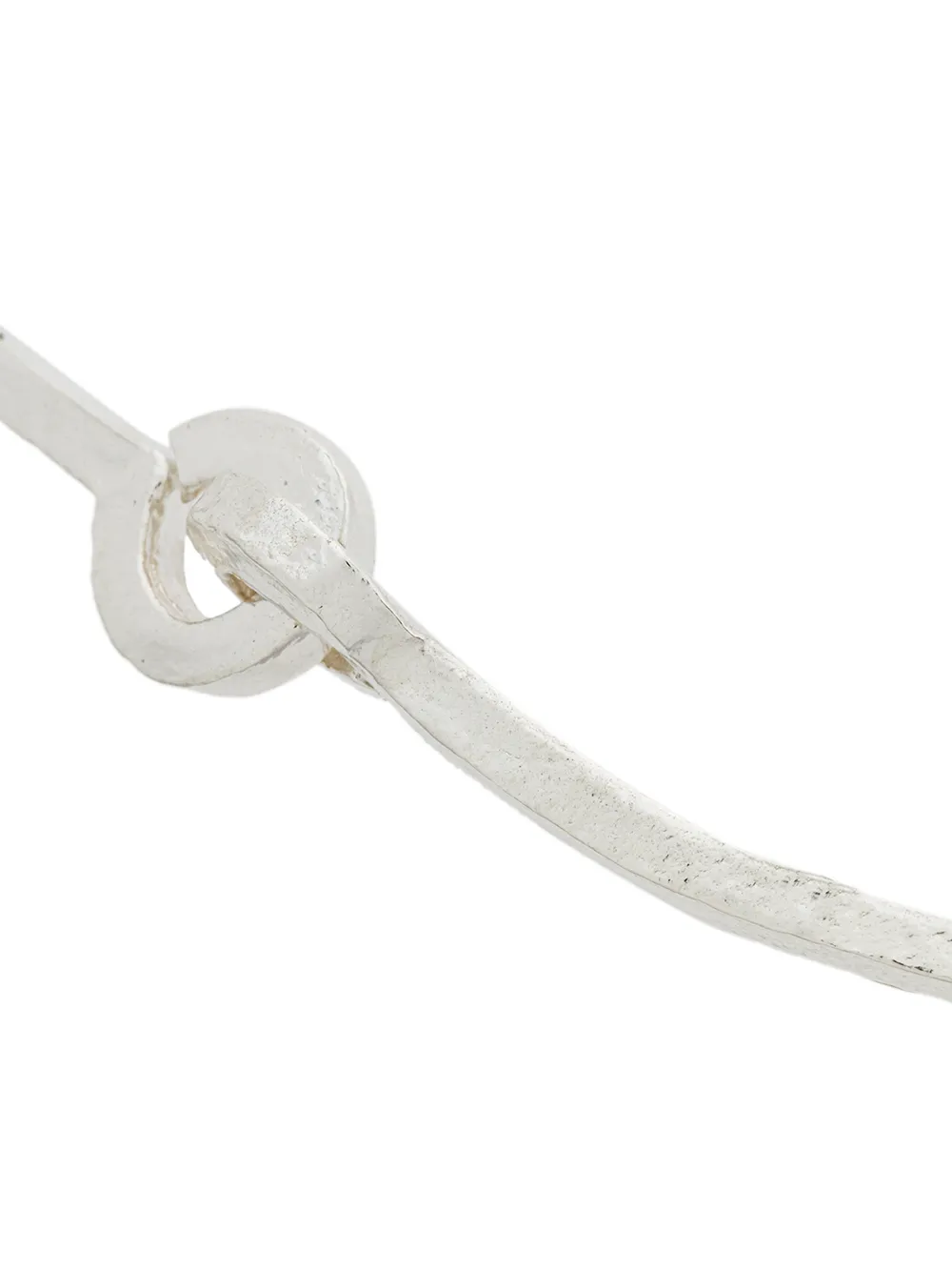  Wouters & Hendrix Technofossils Hammered Necklace - Metallic 