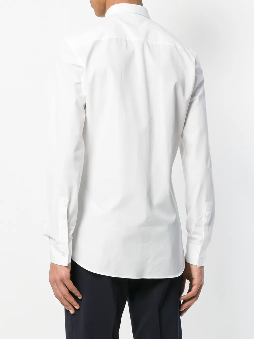 Givenchy long-sleeve fitted shirt Wit