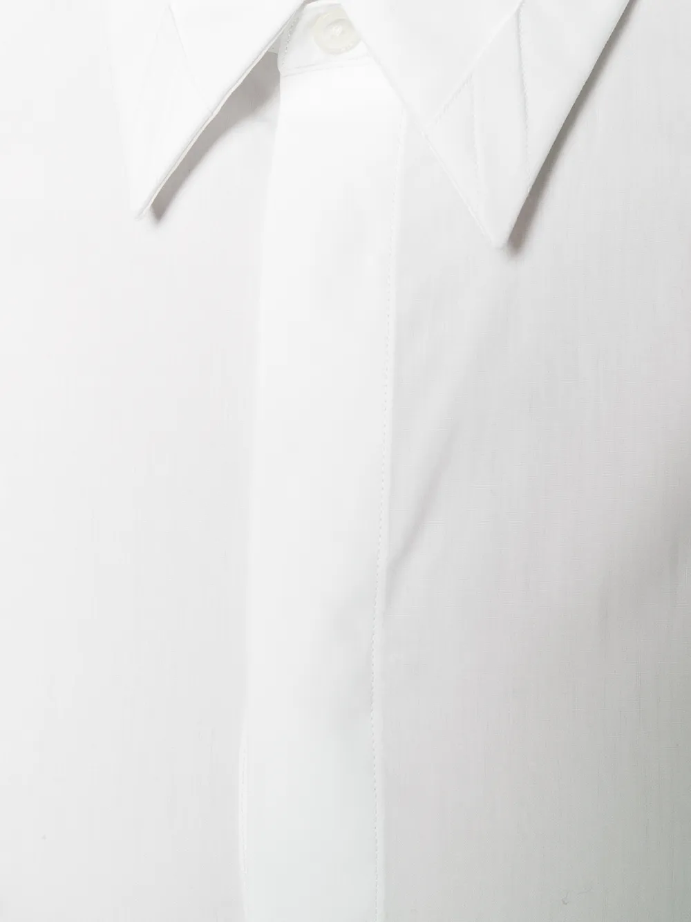 Givenchy long-sleeve fitted shirt Wit