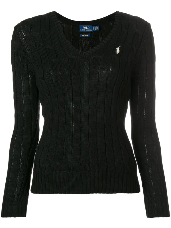 polo ralph lauren black sweater