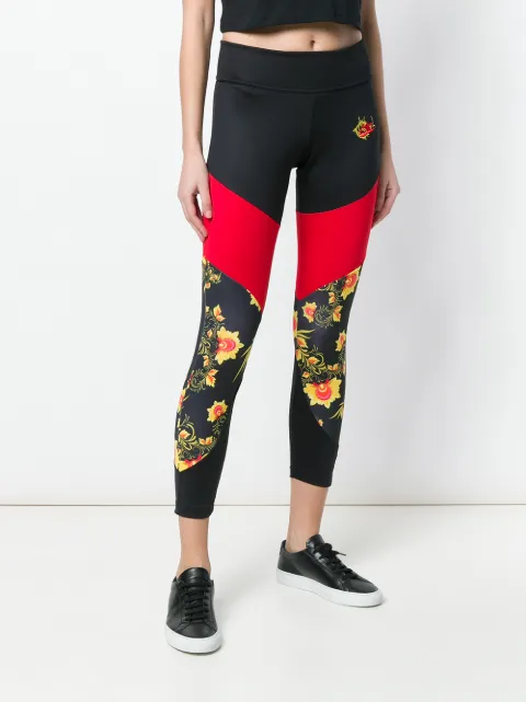 nike floral track pants