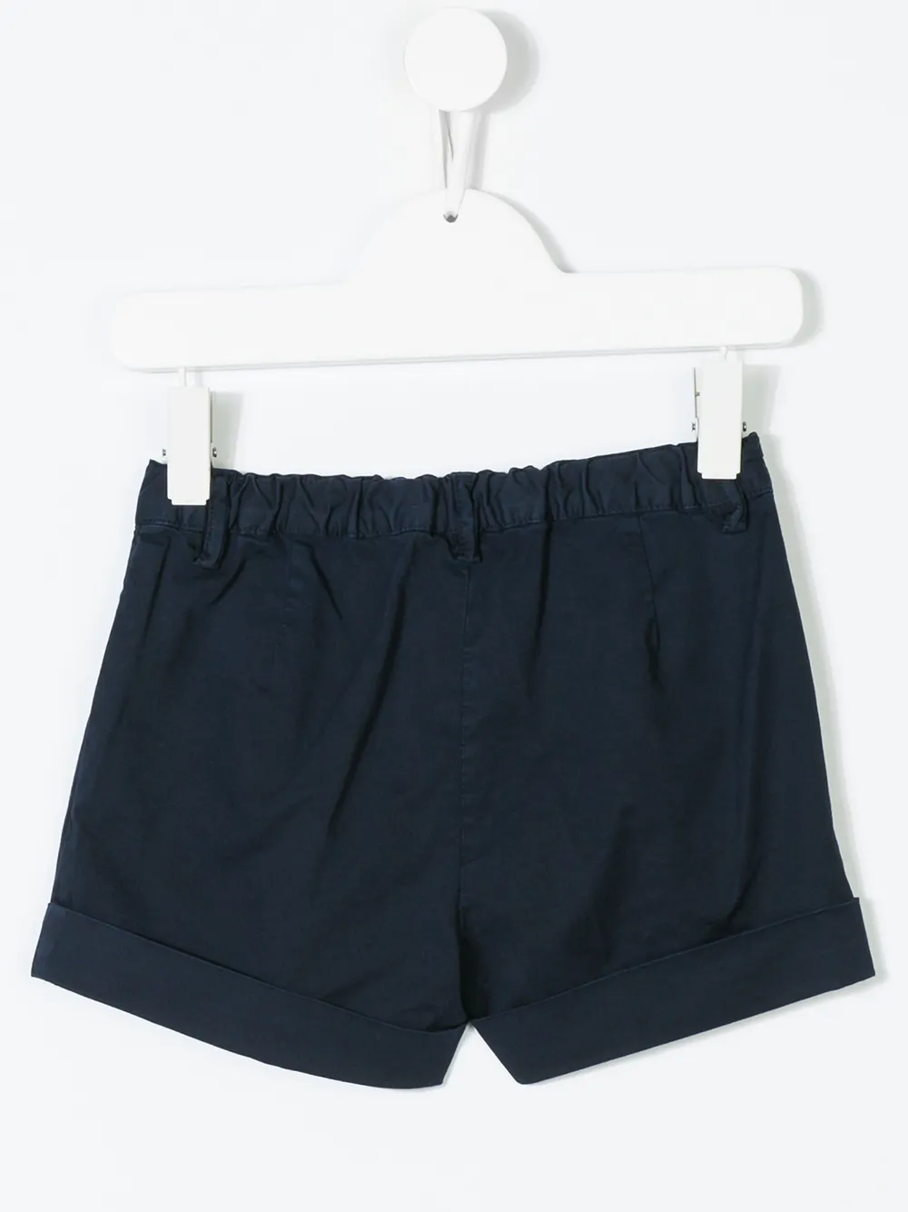 Il Gufo Geplooide shorts Blauw