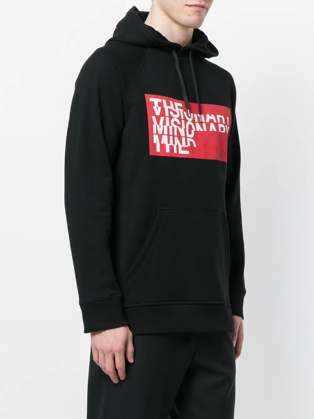Neil Barrett Visionaire Mind hoody Zwart