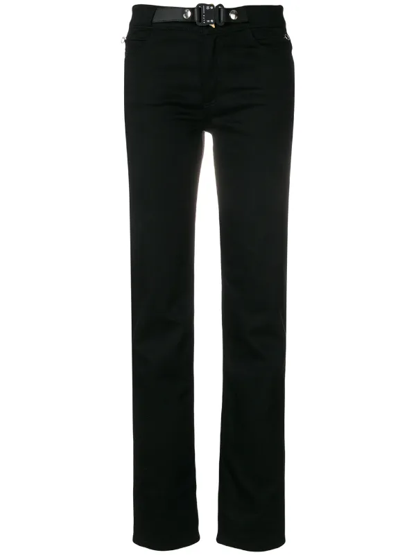 mid rise straight jeans