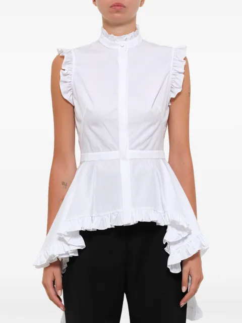 Alexander McQueen peplum blouse