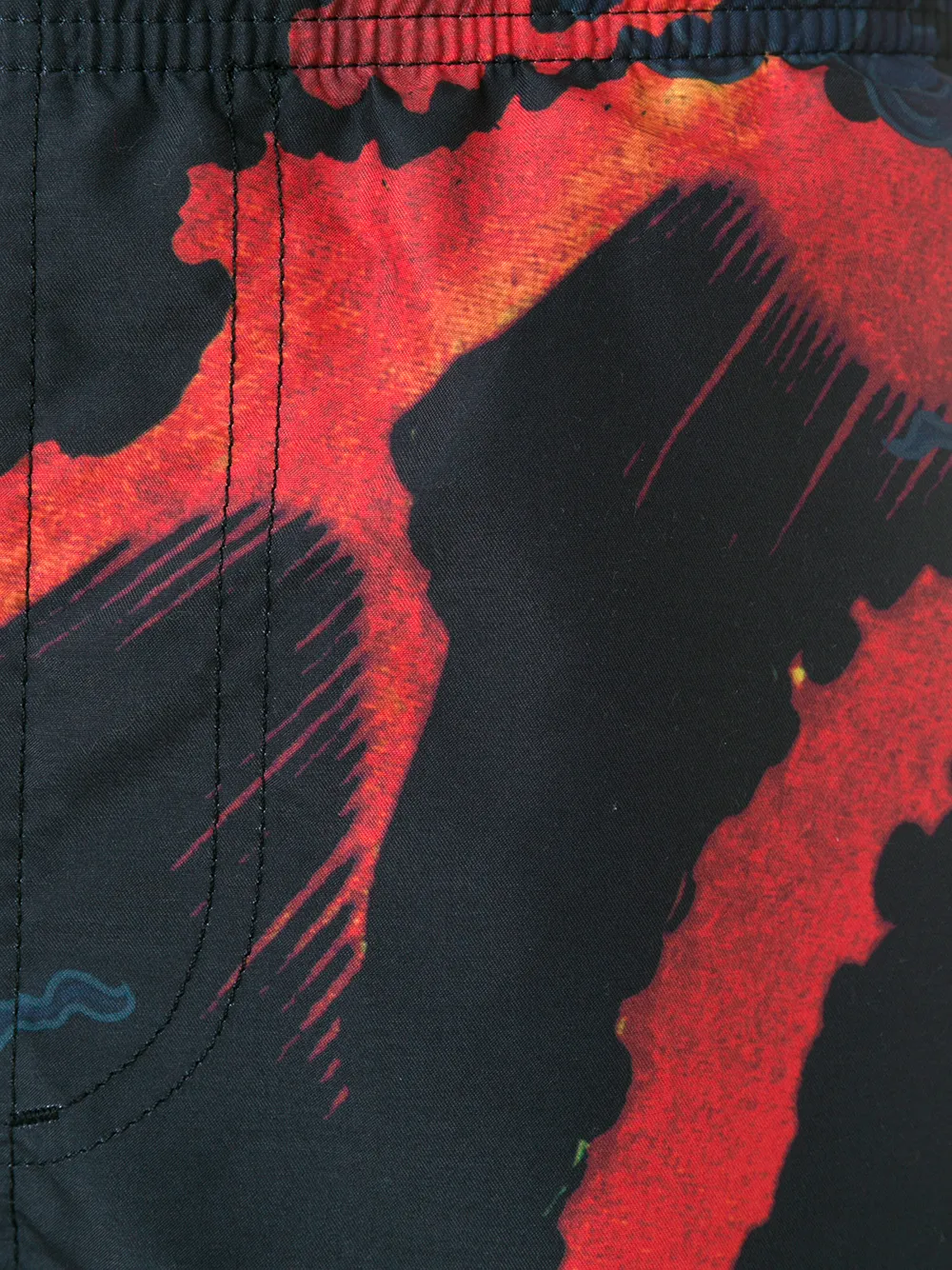 Givenchy print swim shorts Grijs