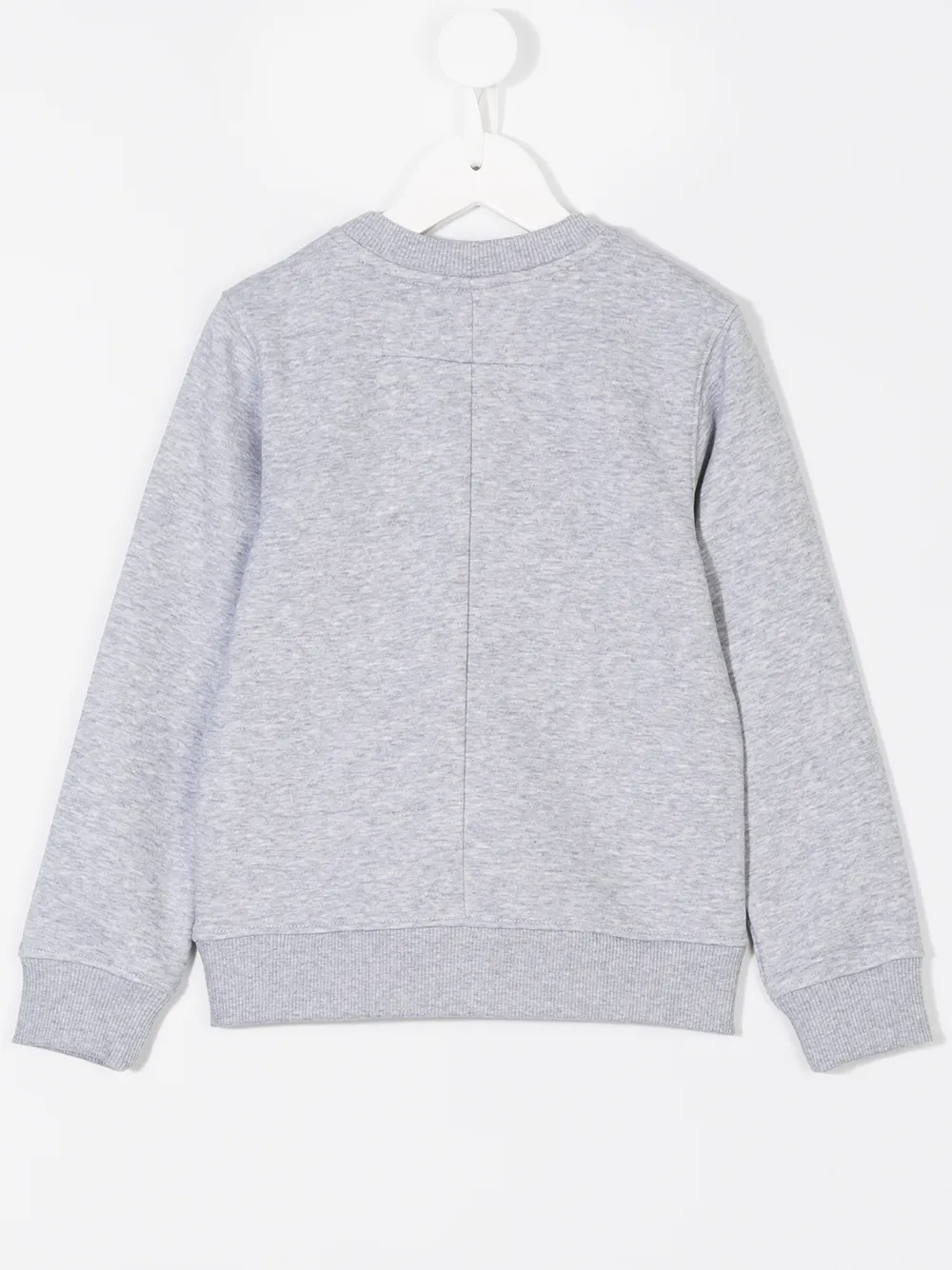 Givenchy Logo Print Sweatshirt In Gray