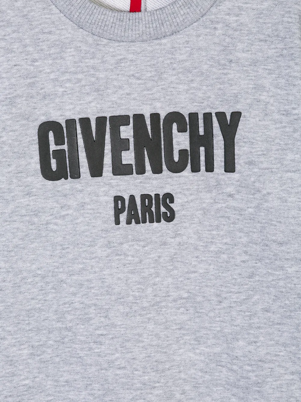 Givenchy Logo Print Sweatshirt In Gray
