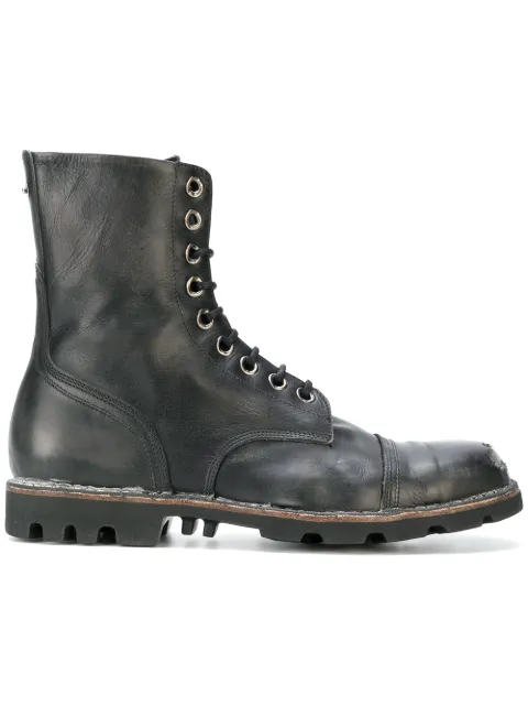 diesel lace up boots