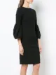 Carolina Herrera bell sleeve dress