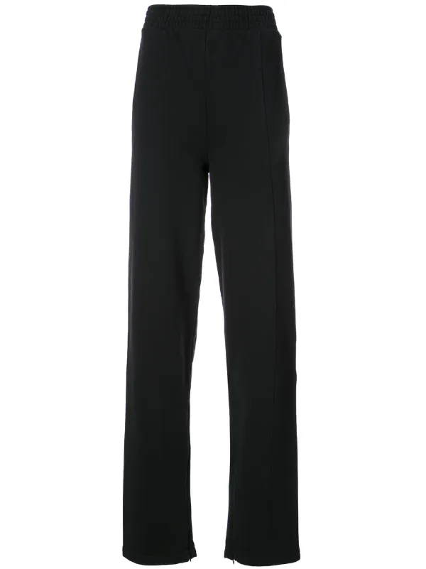 Off-White Rear Print Track Pants in Black