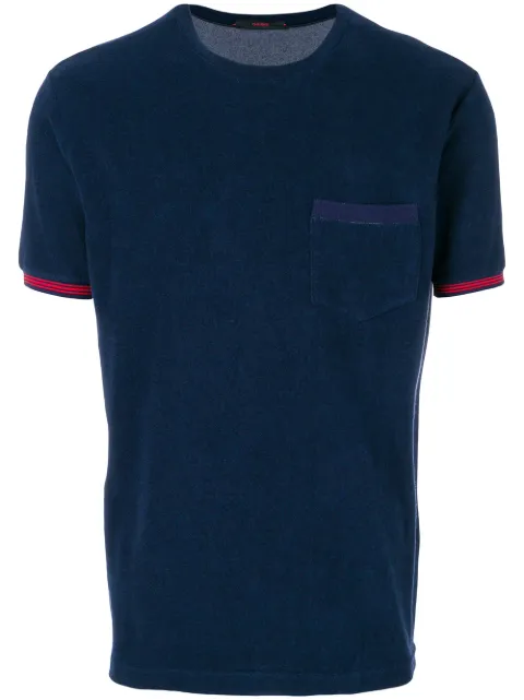 The Gigi striped detail T-shirt 